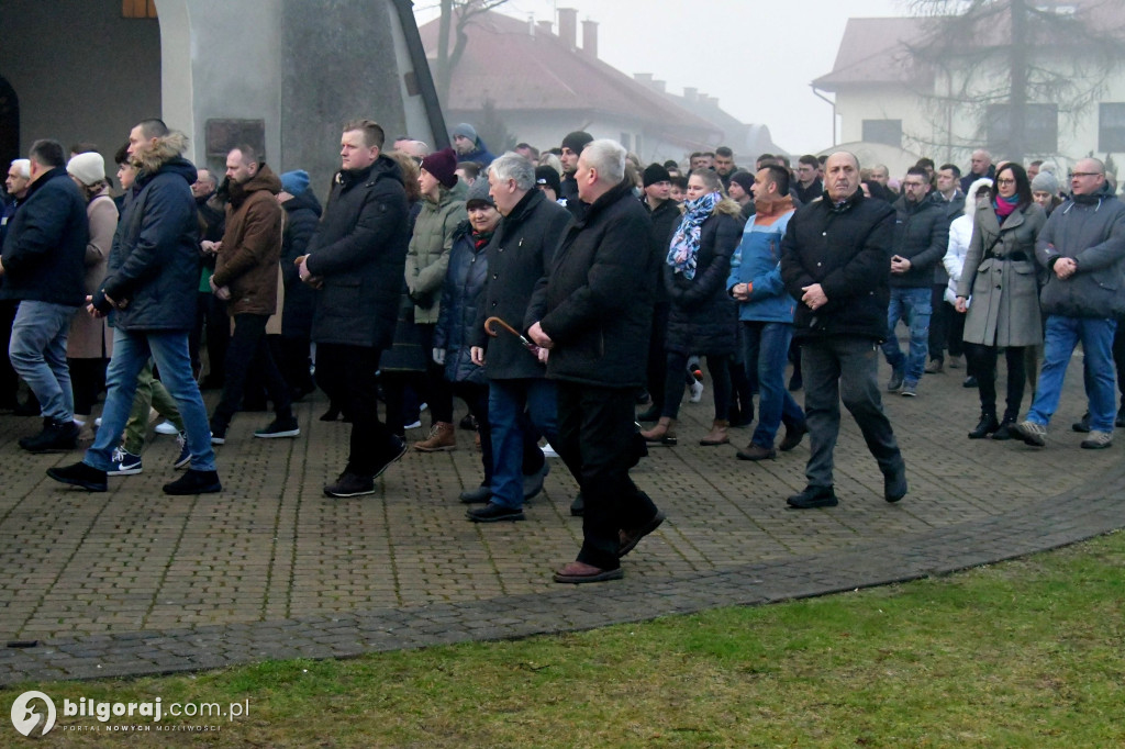 Procesja Rezurekcyjna w sanktuarium św. Marii Magdaleny w Biłgoraju
