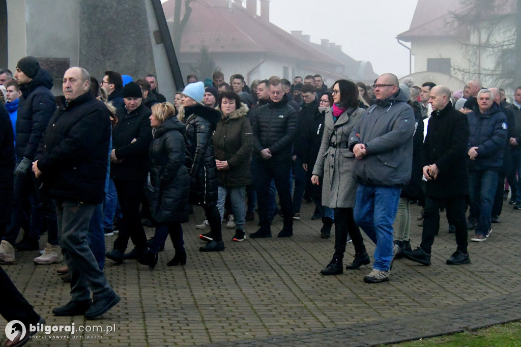 Procesja Rezurekcyjna w sanktuarium św. Marii Magdaleny w Biłgoraju
