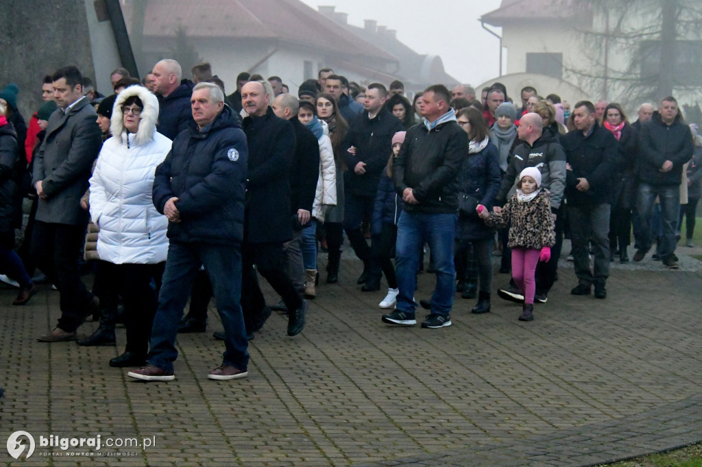 Procesja Rezurekcyjna w sanktuarium św. Marii Magdaleny w Biłgoraju