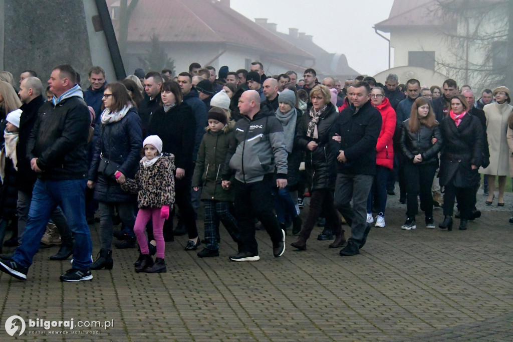 Procesja Rezurekcyjna w sanktuarium św. Marii Magdaleny w Biłgoraju