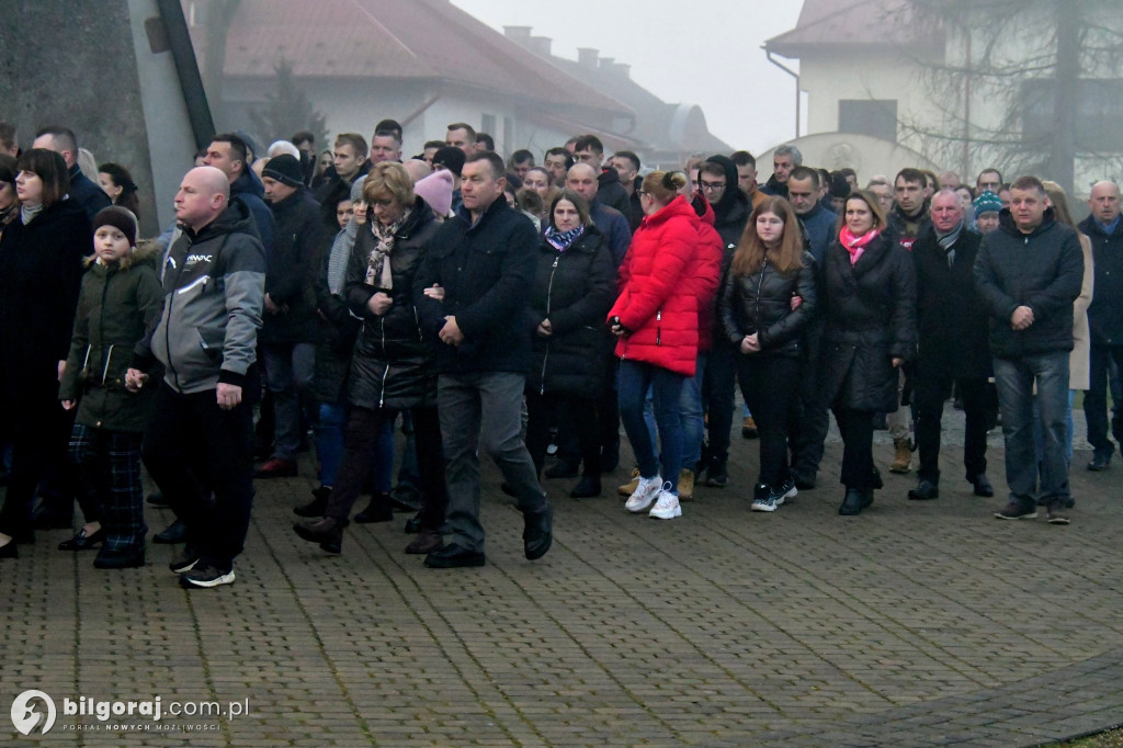 Procesja Rezurekcyjna w sanktuarium św. Marii Magdaleny w Biłgoraju