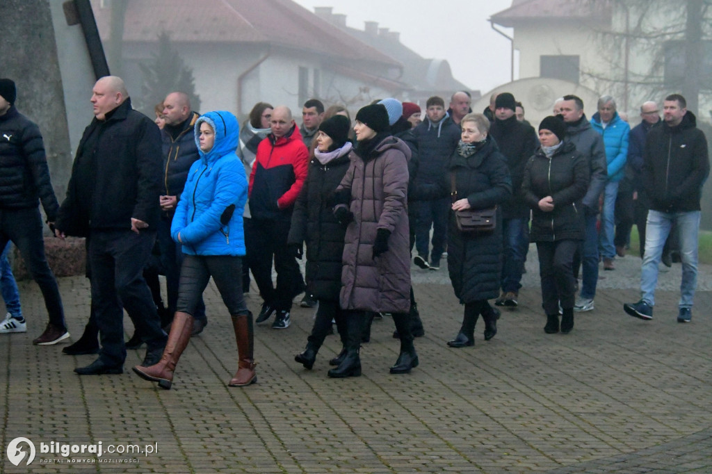 Procesja Rezurekcyjna w sanktuarium św. Marii Magdaleny w Biłgoraju