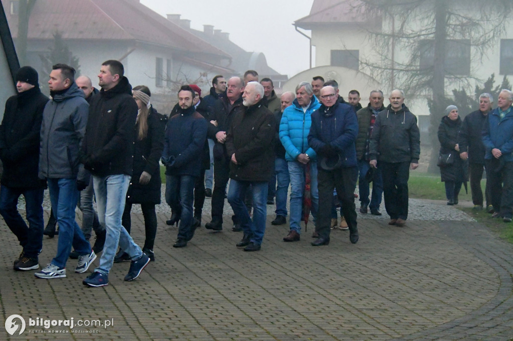 Procesja Rezurekcyjna w sanktuarium św. Marii Magdaleny w Biłgoraju