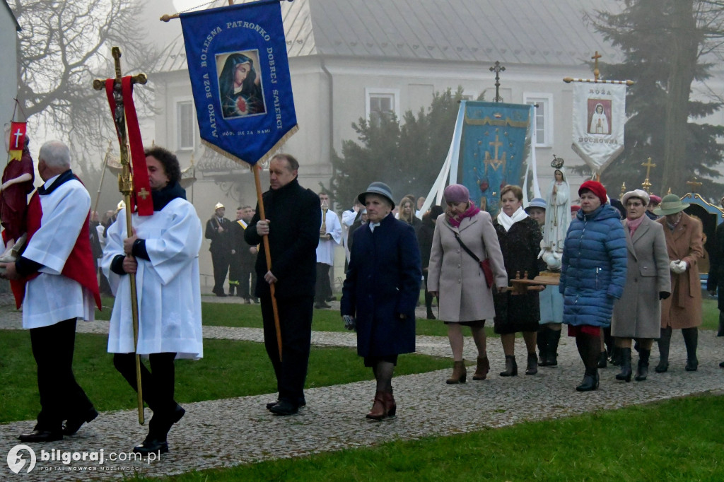 Procesja Rezurekcyjna w sanktuarium św. Marii Magdaleny w Biłgoraju