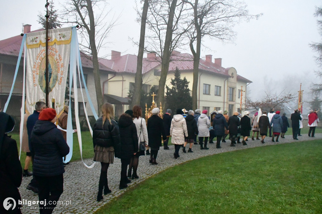 Procesja Rezurekcyjna w sanktuarium św. Marii Magdaleny w Biłgoraju