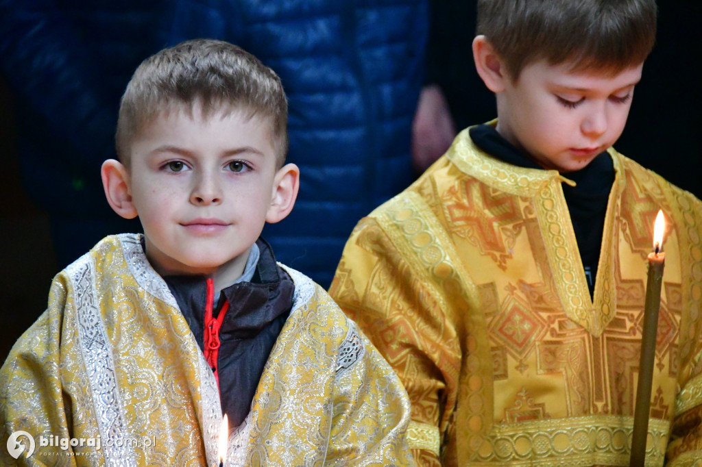Święcenie pokarmów na stół wielkanocny w Cerkwi prawosławnej