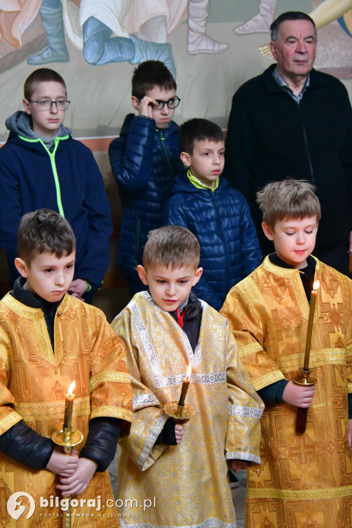 Święcenie pokarmów na stół wielkanocny w Cerkwi prawosławnej