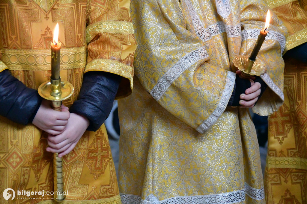 Święcenie pokarmów na stół wielkanocny w Cerkwi prawosławnej