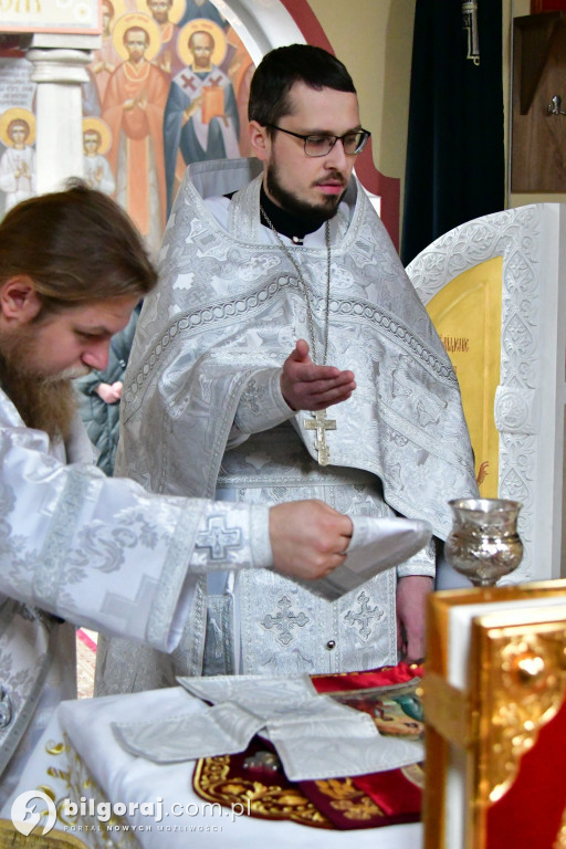 Święcenie pokarmów na stół wielkanocny w Cerkwi prawosławnej