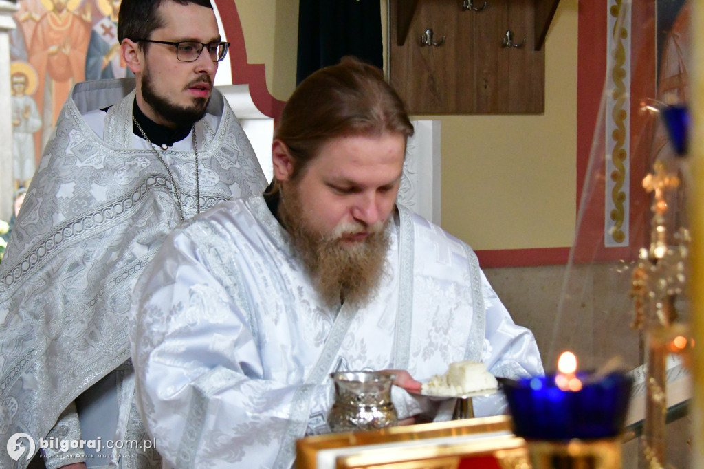 Święcenie pokarmów na stół wielkanocny w Cerkwi prawosławnej