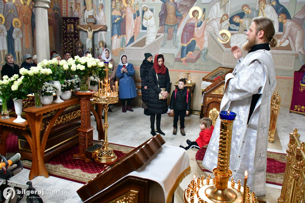 Święcenie pokarmów na stół wielkanocny w Cerkwi prawosławnej