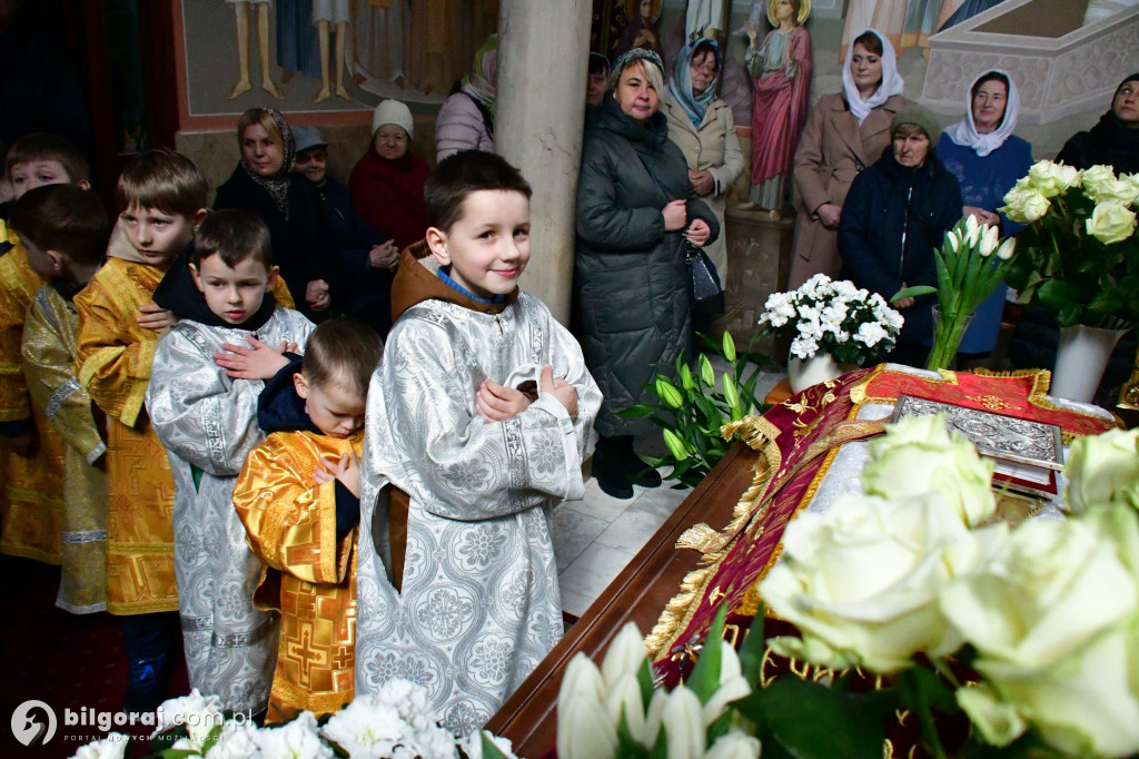 Święcenie pokarmów na stół wielkanocny w Cerkwi prawosławnej