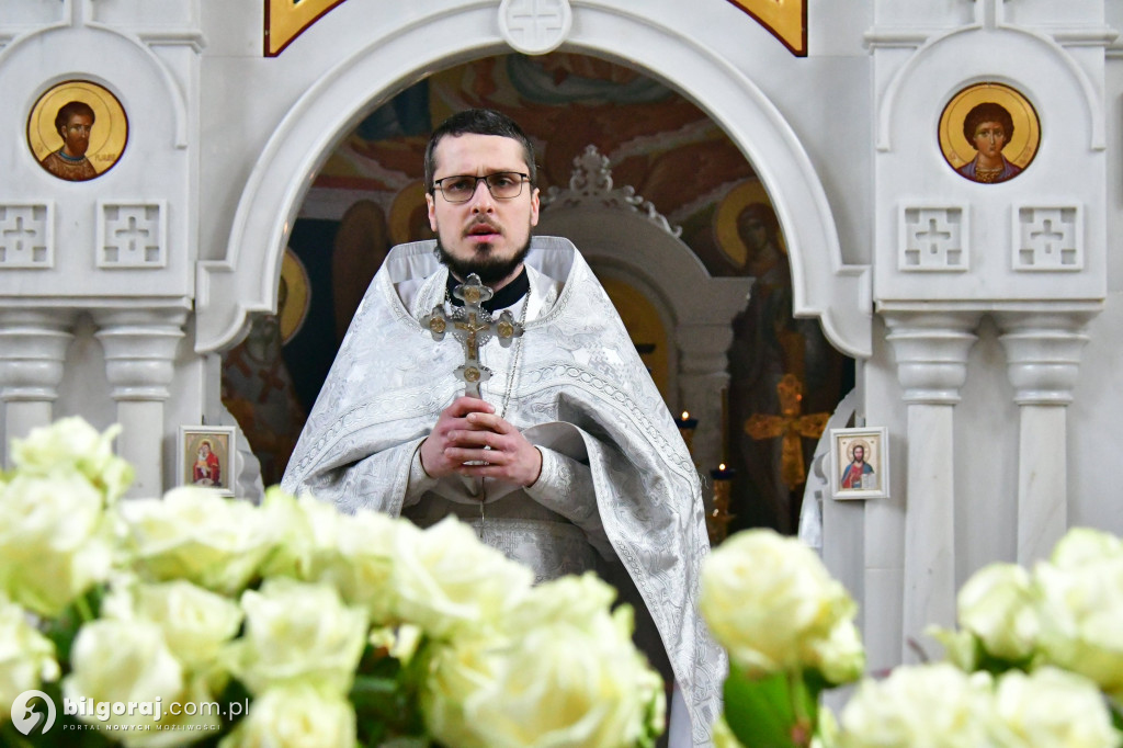 Święcenie pokarmów na stół wielkanocny w Cerkwi prawosławnej