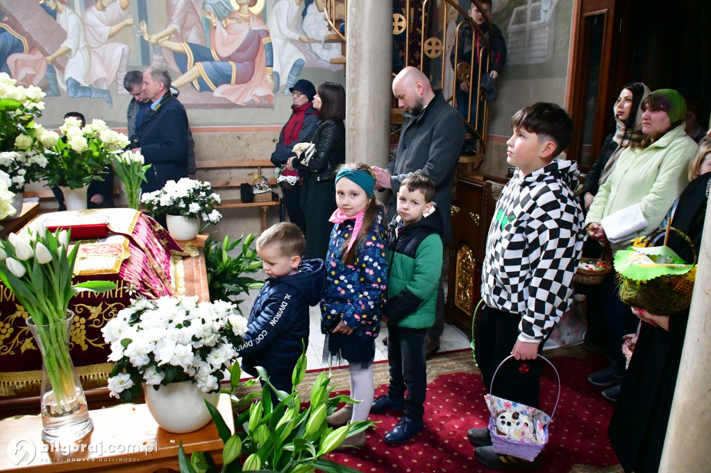 Święcenie pokarmów na stół wielkanocny w Cerkwi prawosławnej