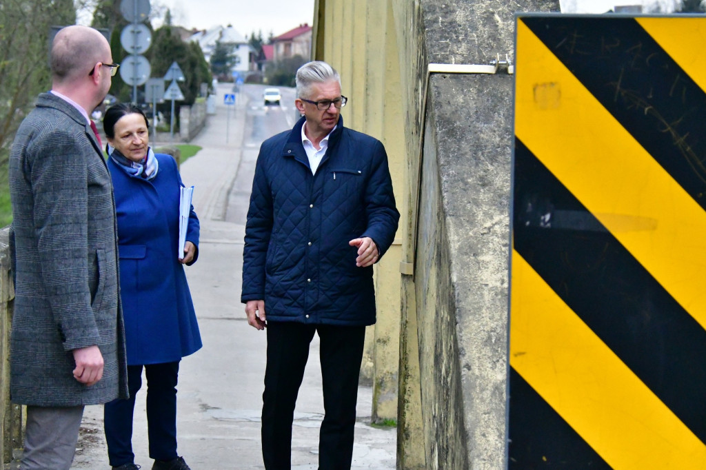 Remont mostu na ulicy Lubelskiej w Biłgoraju