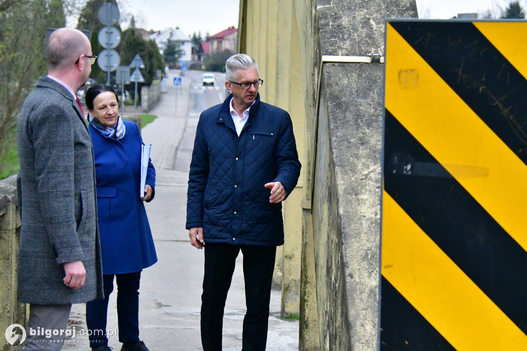 Remont mostu na ulicy Lubelskiej w Biłgoraju