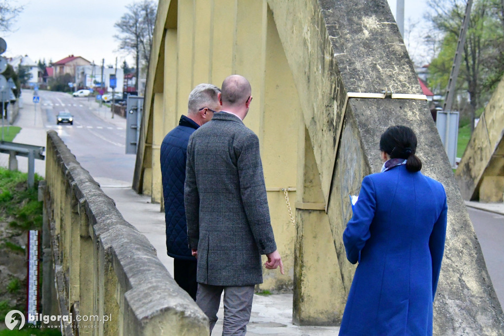 Remont mostu na ulicy Lubelskiej w Biłgoraju