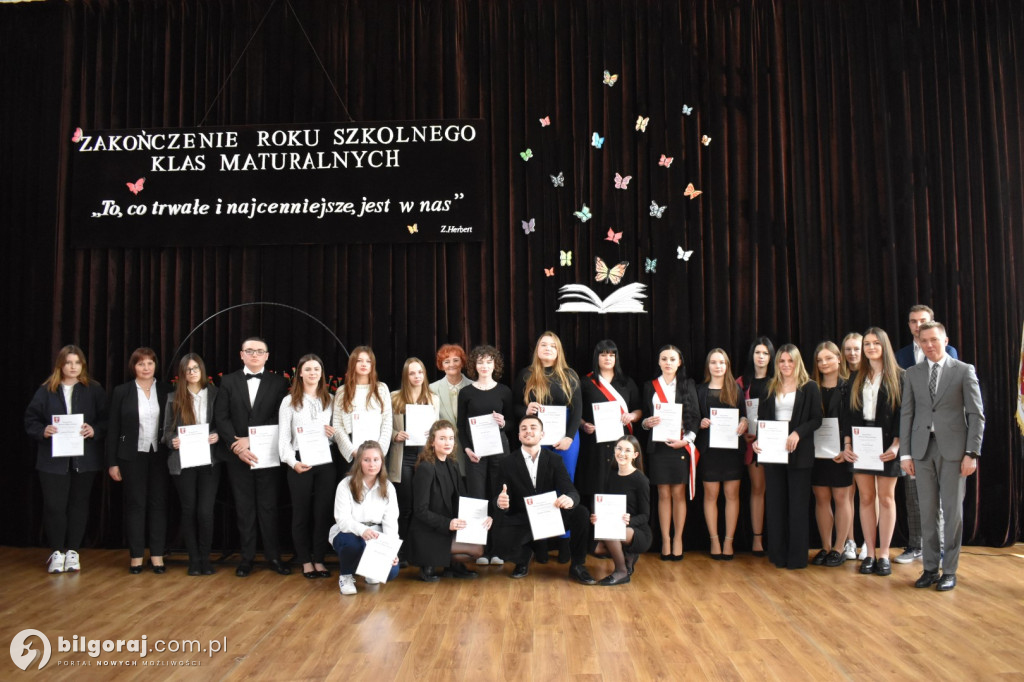 Zakończenie roku klas maturalnych w ZSZiO
