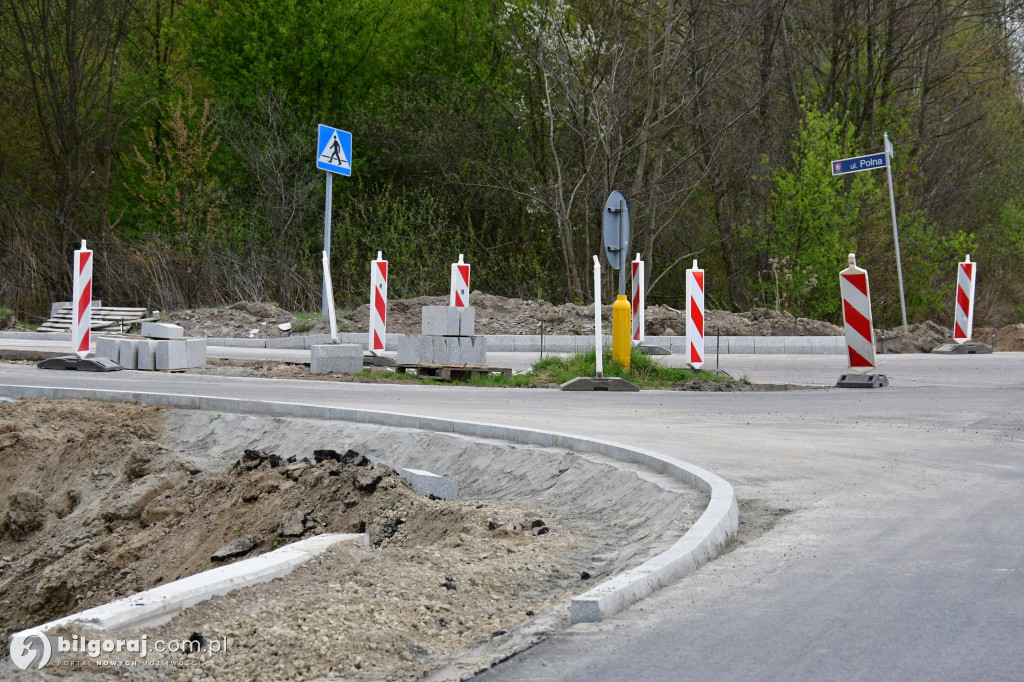 Przebudowa ul. Granicznej i Polnej w Biłgoraju. Tak wygląda zaawansowanie prac