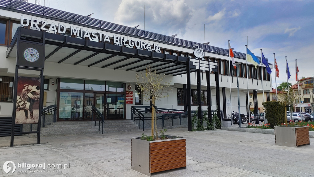 Wiosna zawitała do centrum Biłgoraja