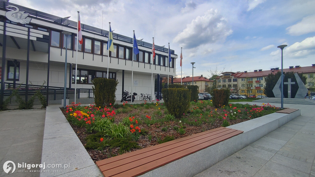 Wiosna zawitała do centrum Biłgoraja