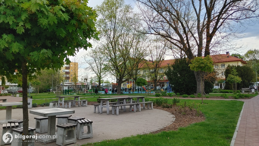 Wiosna zawitała do centrum Biłgoraja