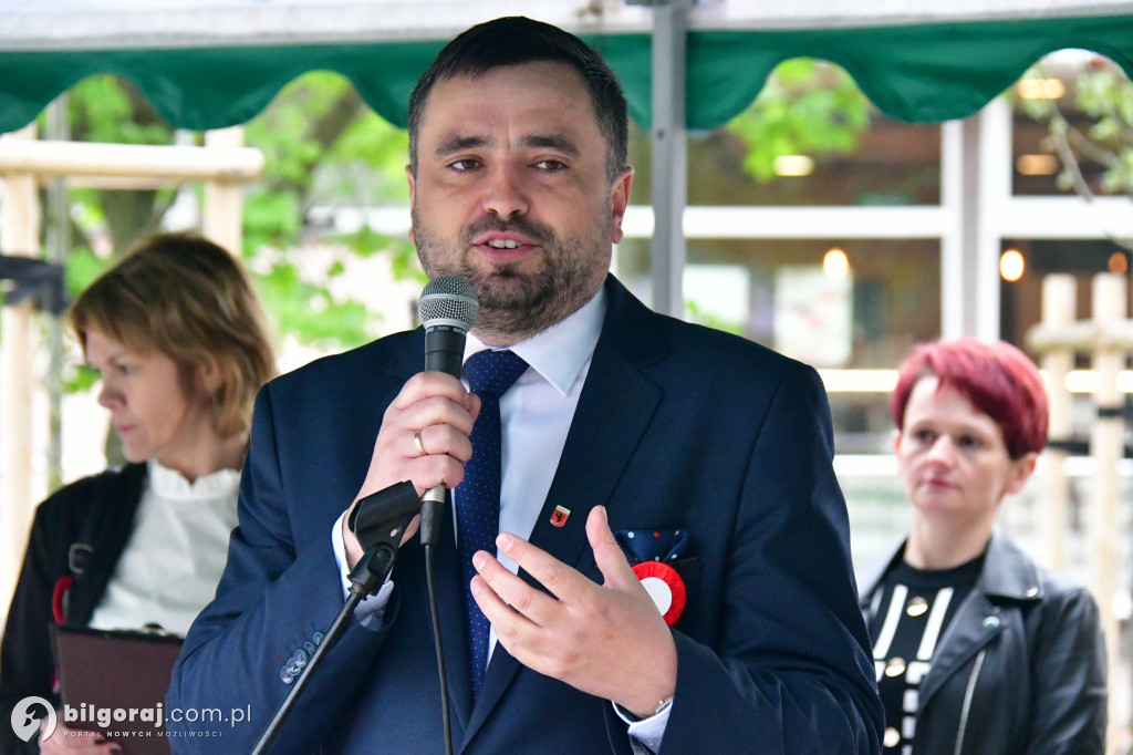 Tarnogród. Uroczyste otwarcie miejskiego rynku