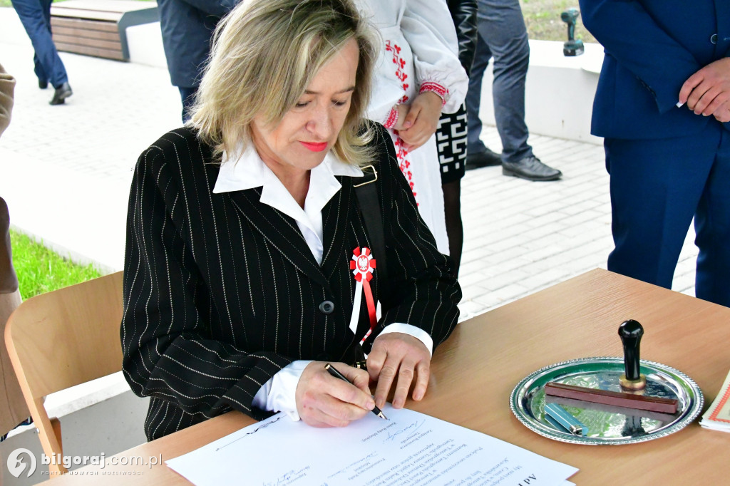 Tarnogród. Uroczyste otwarcie miejskiego rynku