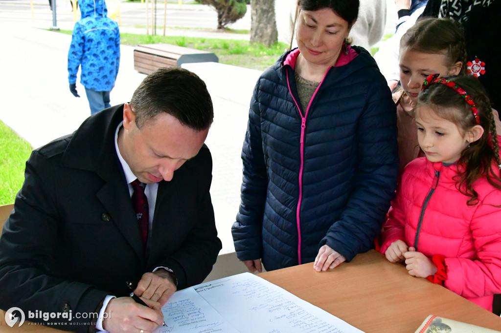 Tarnogród. Uroczyste otwarcie miejskiego rynku