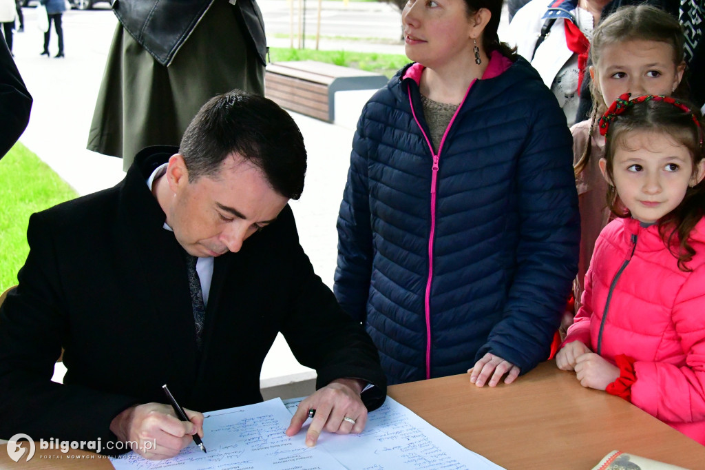 Tarnogród. Uroczyste otwarcie miejskiego rynku