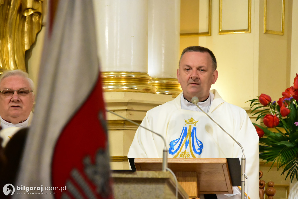 Uroczystości trzeciomajowe w Biłgoraju