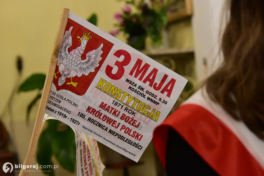 Uroczystości trzeciomajowe w Biłgoraju