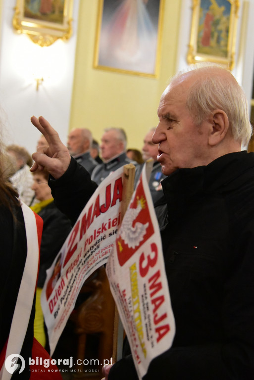 Uroczystości trzeciomajowe w Biłgoraju