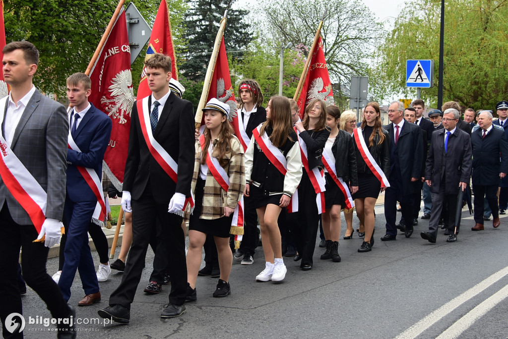 Uroczystości trzeciomajowe w Biłgoraju