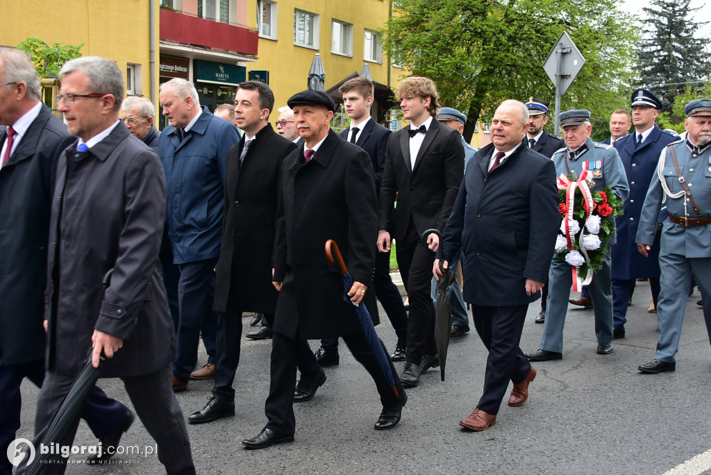 Uroczystości trzeciomajowe w Biłgoraju