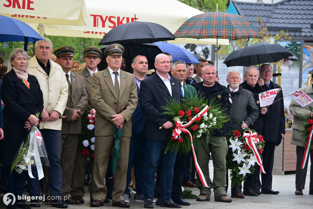Uroczystości trzeciomajowe w Biłgoraju
