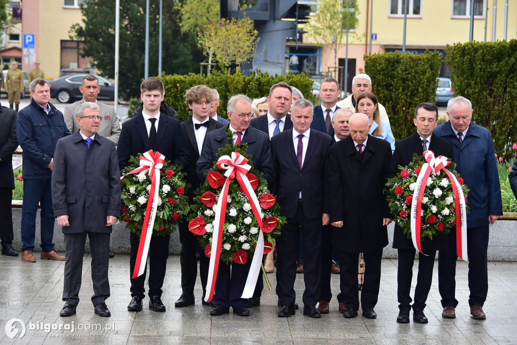 Uroczystości trzeciomajowe w Biłgoraju