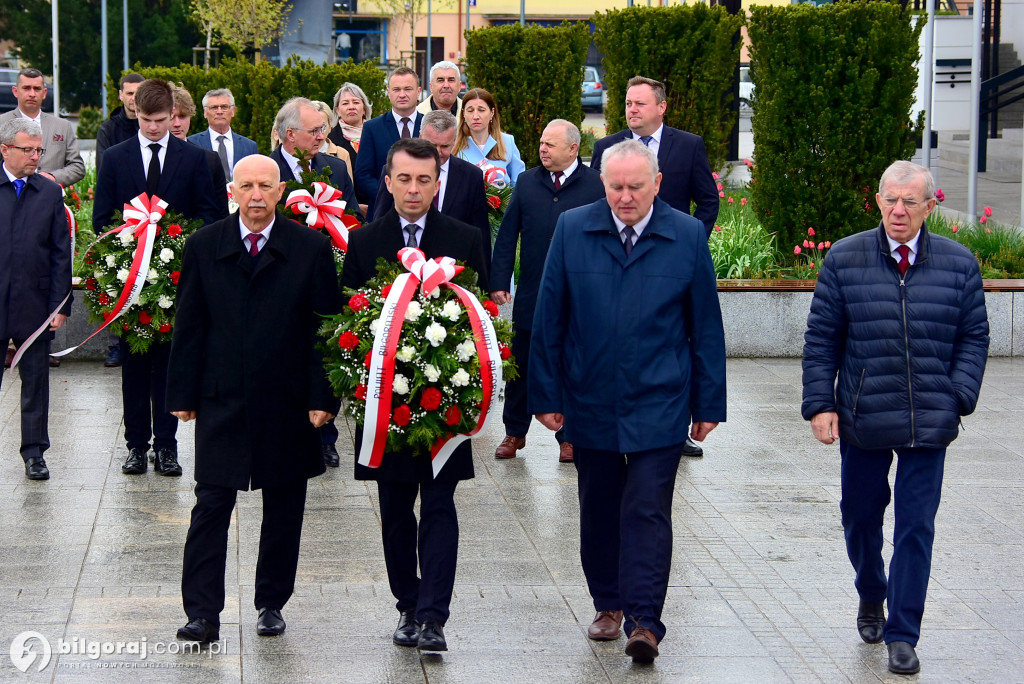 Uroczystości trzeciomajowe w Biłgoraju