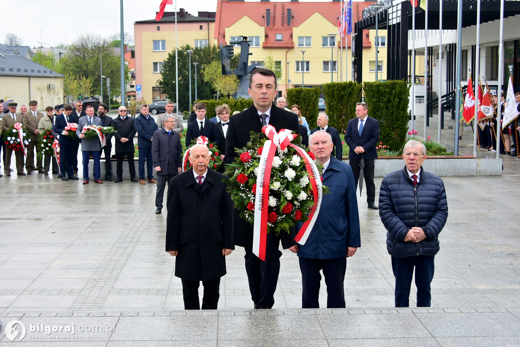 Uroczystości trzeciomajowe w Biłgoraju