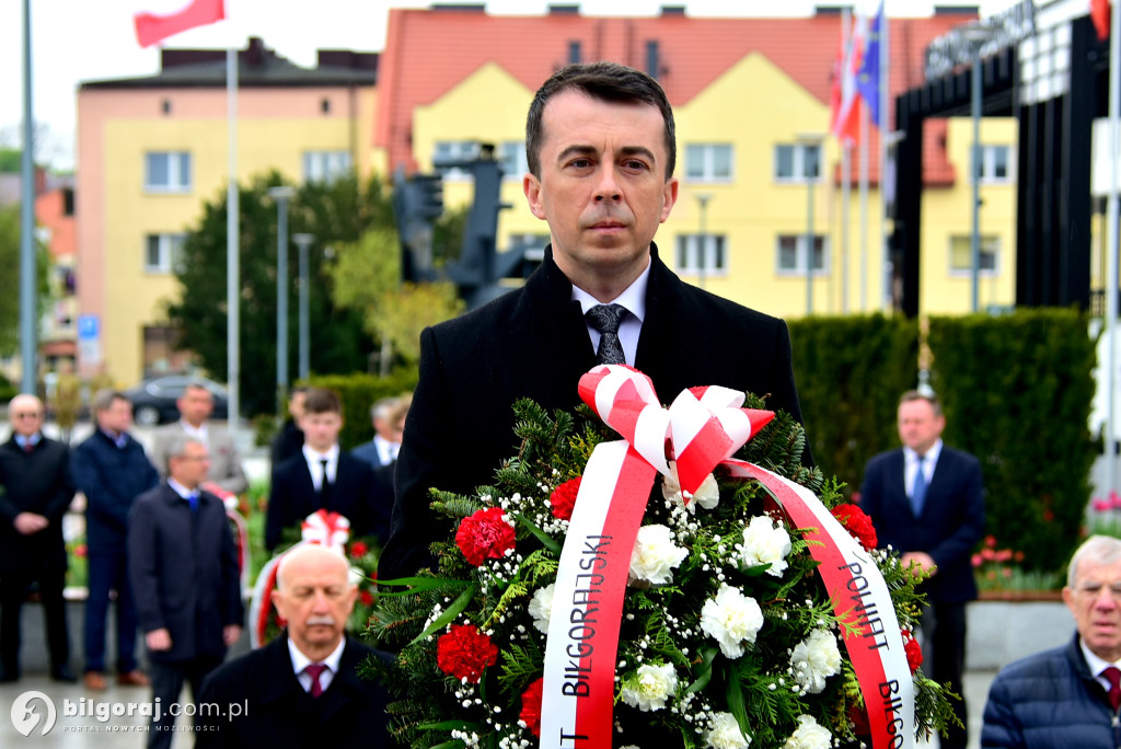 Uroczystości trzeciomajowe w Biłgoraju