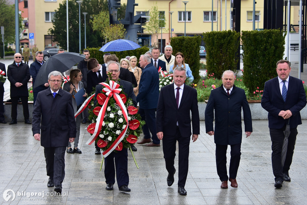 Uroczystości trzeciomajowe w Biłgoraju