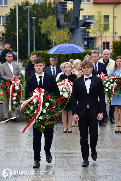 Uroczystości trzeciomajowe w Biłgoraju