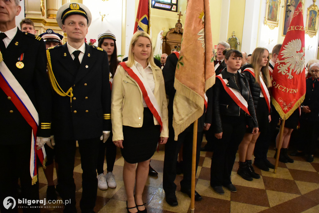 Uroczystości trzeciomajowe w Biłgoraju