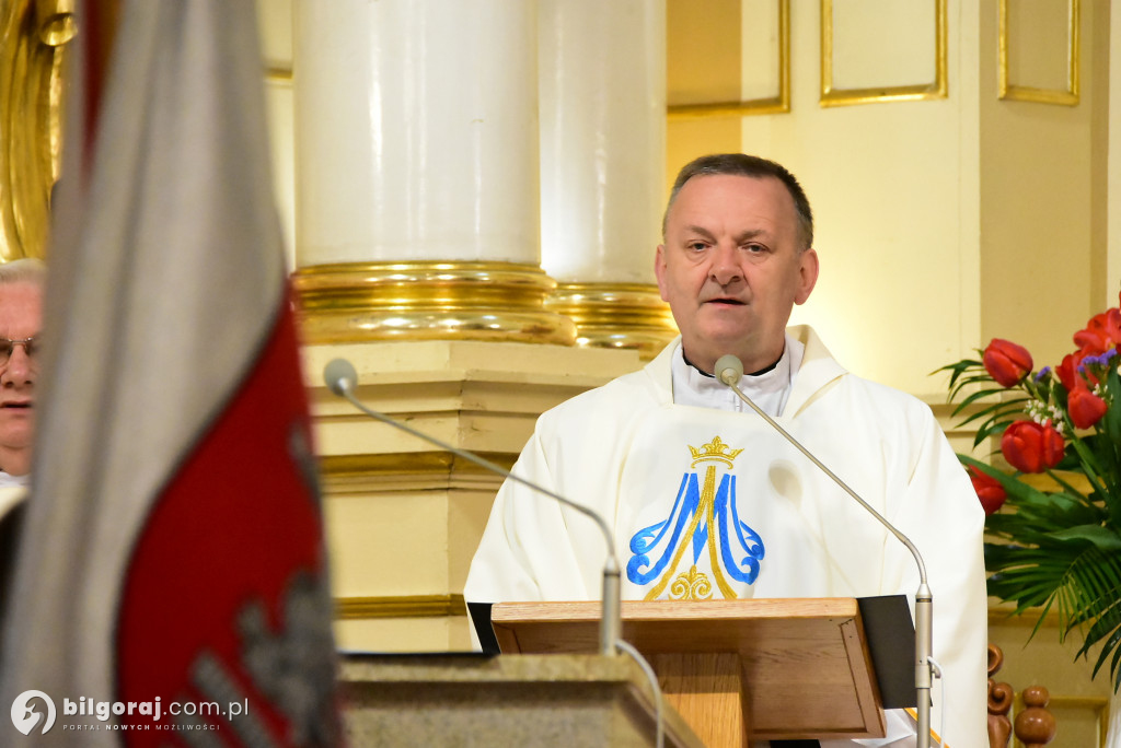 Uroczystości trzeciomajowe w Biłgoraju