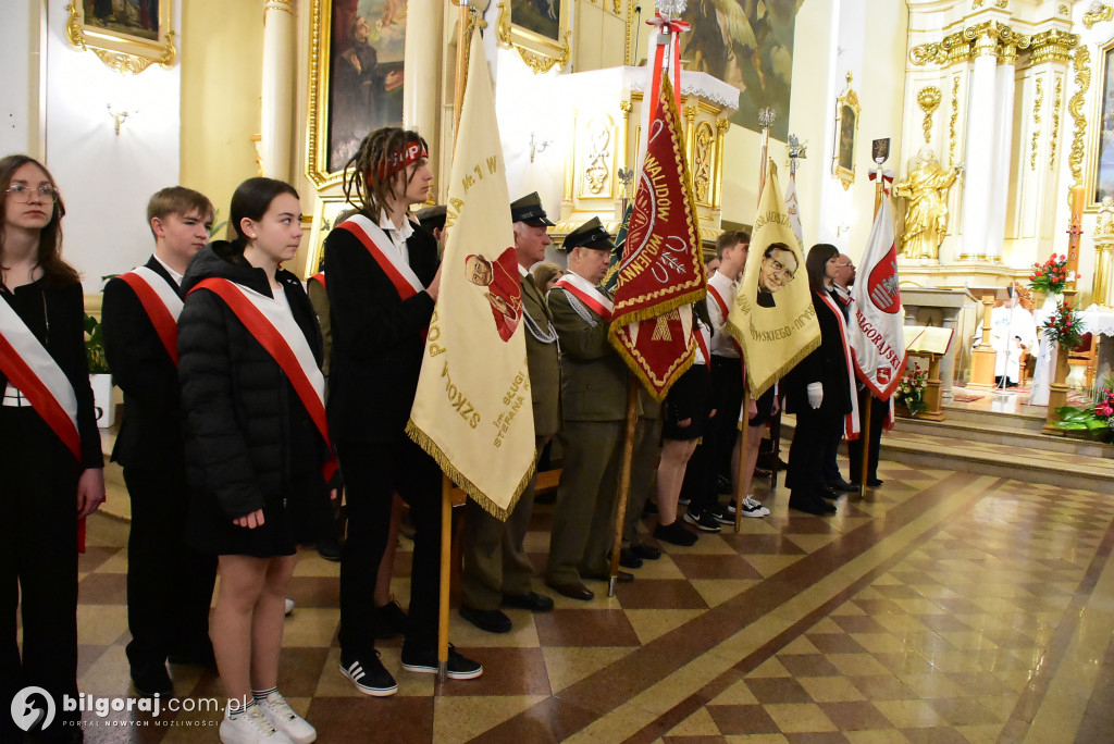 Uroczystości trzeciomajowe w Biłgoraju