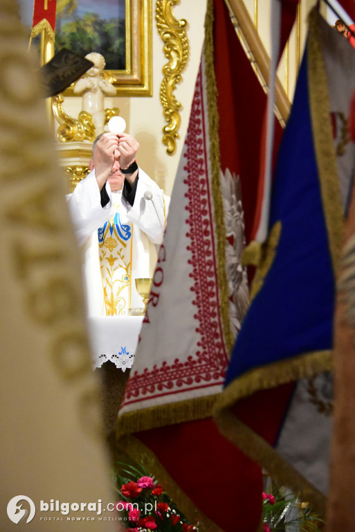 Uroczystości trzeciomajowe w Biłgoraju