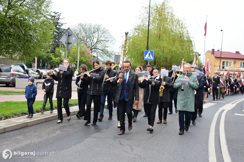 Uroczystości trzeciomajowe w Biłgoraju