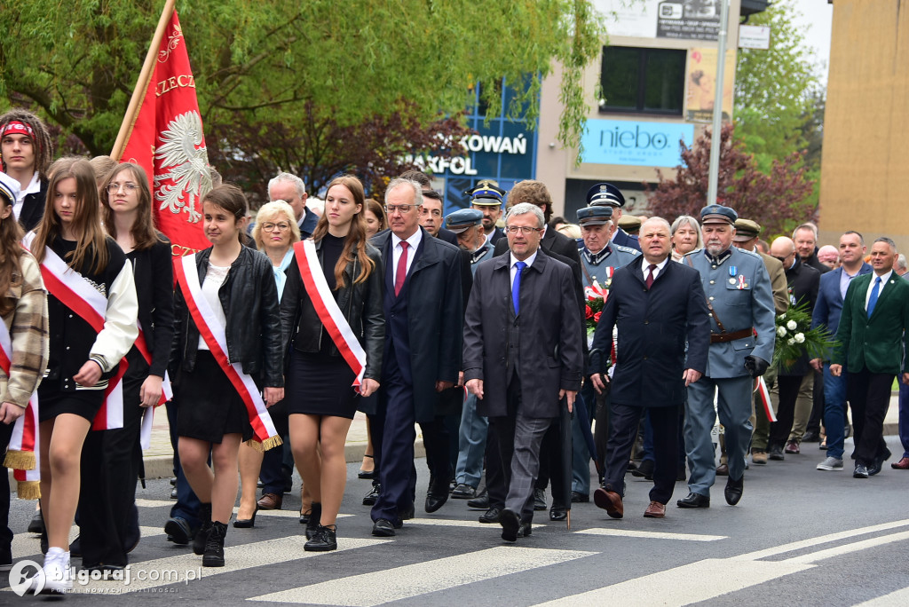 Uroczystości trzeciomajowe w Biłgoraju