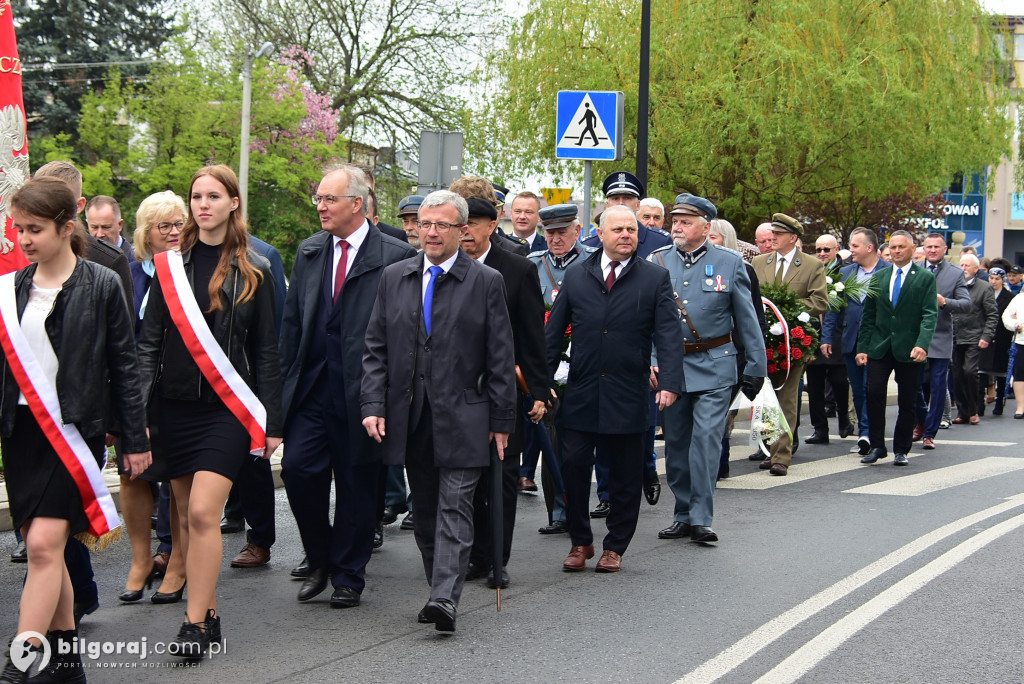 Uroczystości trzeciomajowe w Biłgoraju