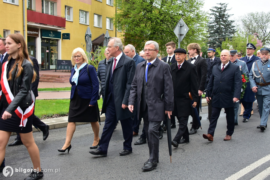 Uroczystości trzeciomajowe w Biłgoraju